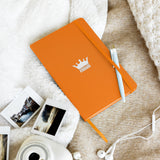 Hardcover bound notebook