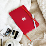 Hardcover bound notebook