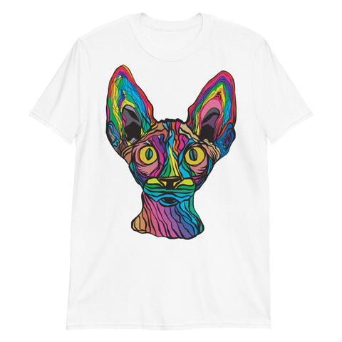Cat Short-Sleeve Graphic Unisex T-Shirt